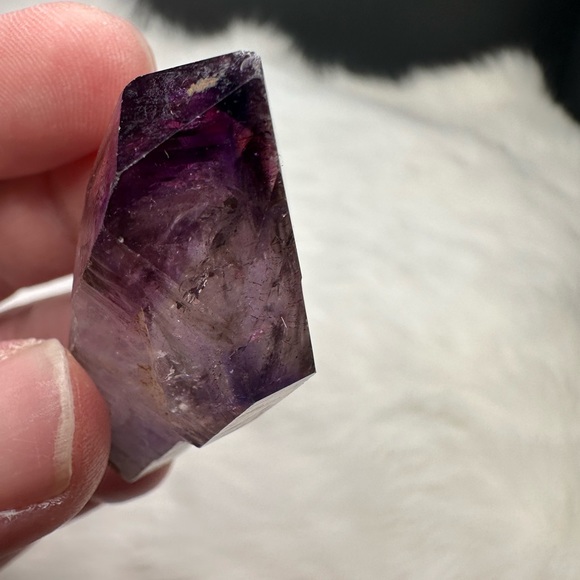 Super 7 Amethyst Smokey Scepter - Picture 2 of 9